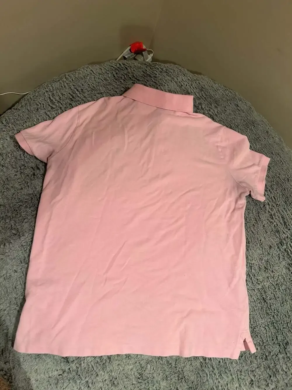 Polo Ralph Lauren Men's Custom Slim Fit Mesh Polo Shirt Pink Size Large